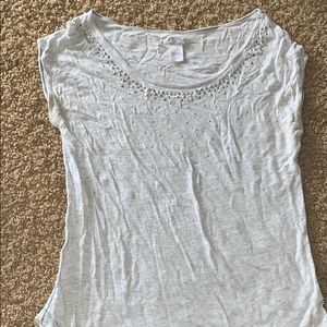 Light gray comfy t-shirt